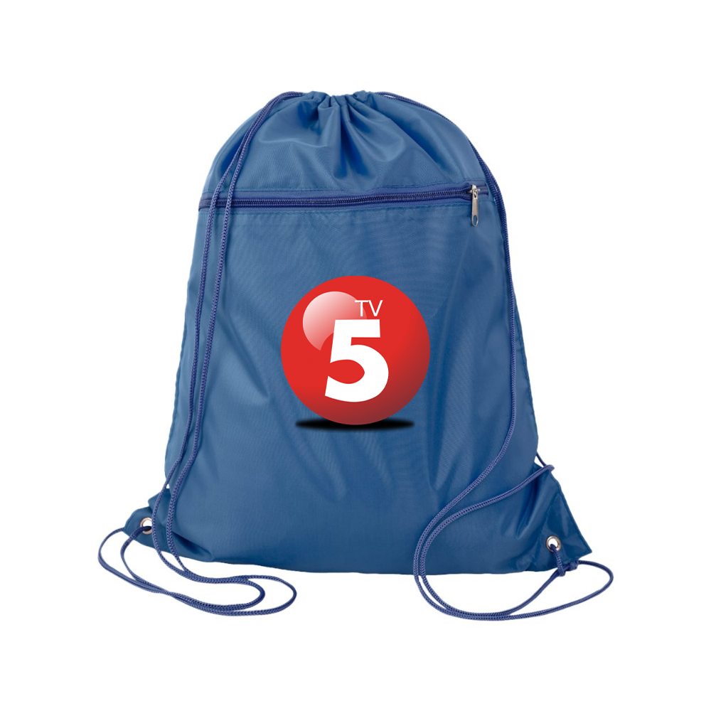 ABC TV5 Logo Q-Tees - Polyester Cinchpack