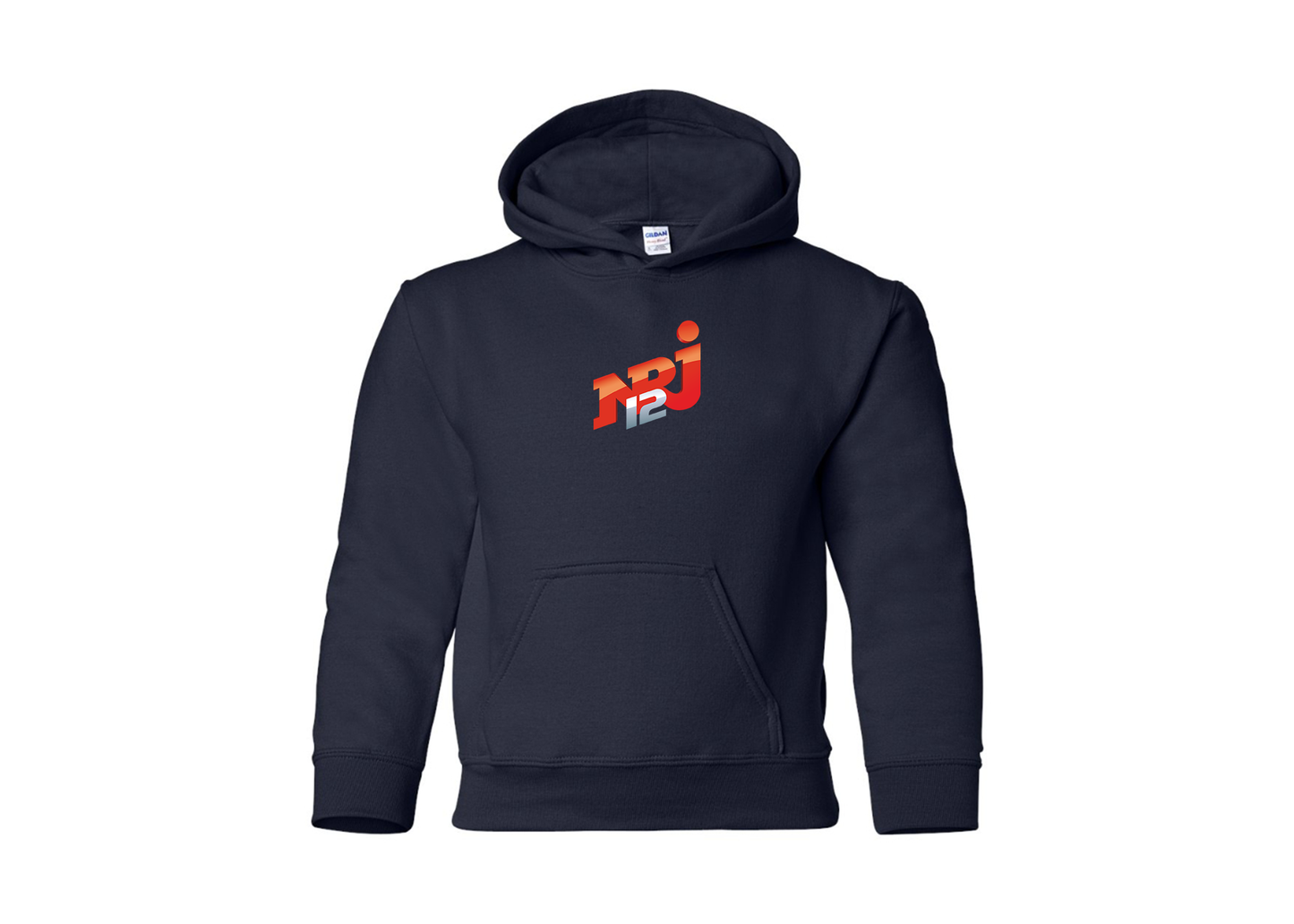 Youth NRJ 12 Logo Gildan Heavy Blend  Hooded Sweatshirt