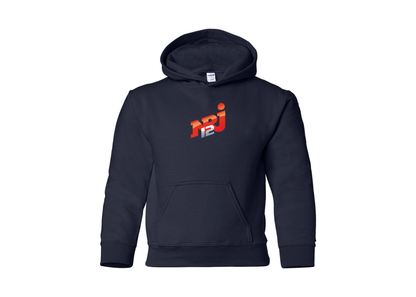 Youth NRJ 12 Logo Gildan Heavy Blend  Hooded Sweatshirt