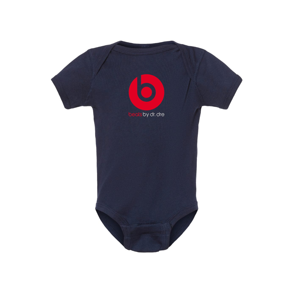Beats-by Dre Logo Baby Romper Onesie