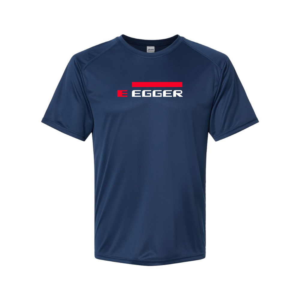 Men's Egger Logo Polyester T-Shirt