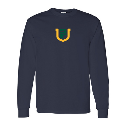 Men's San Francisco Dons Logo Gildan Heavy Cotton Long Sleeve T-Shirt