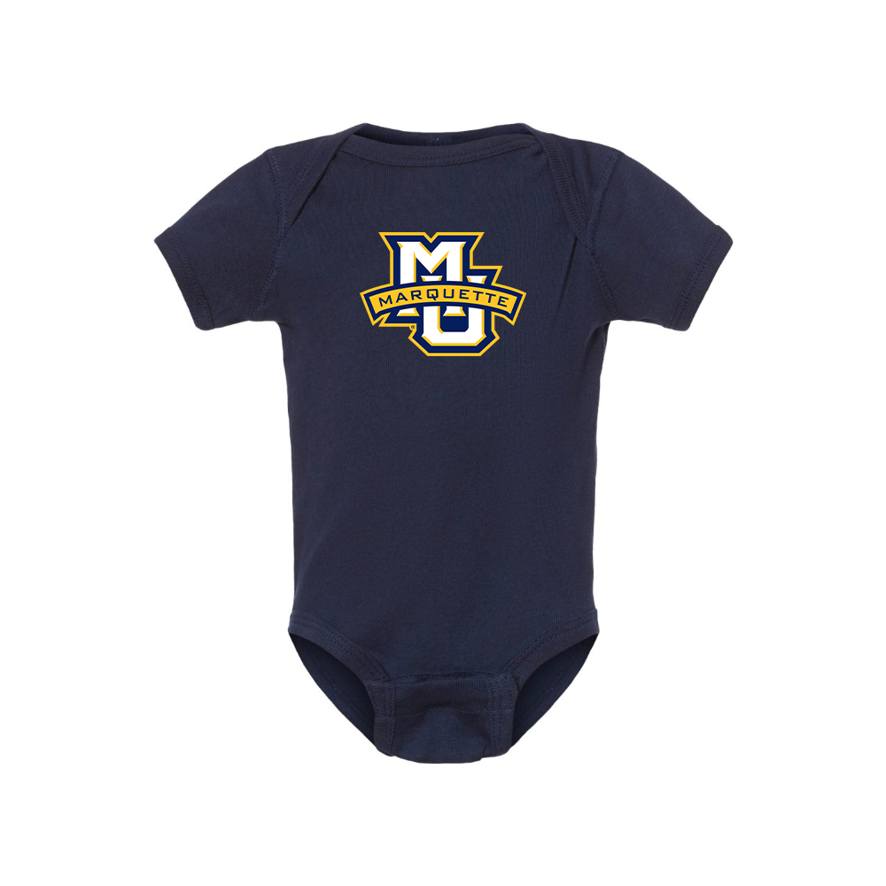 Marquette Golden Eagles Logo Baby Romper Onesie