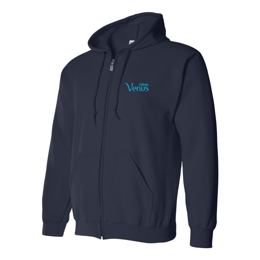 Men's Gillette Venus Logo Zipper Hoodie