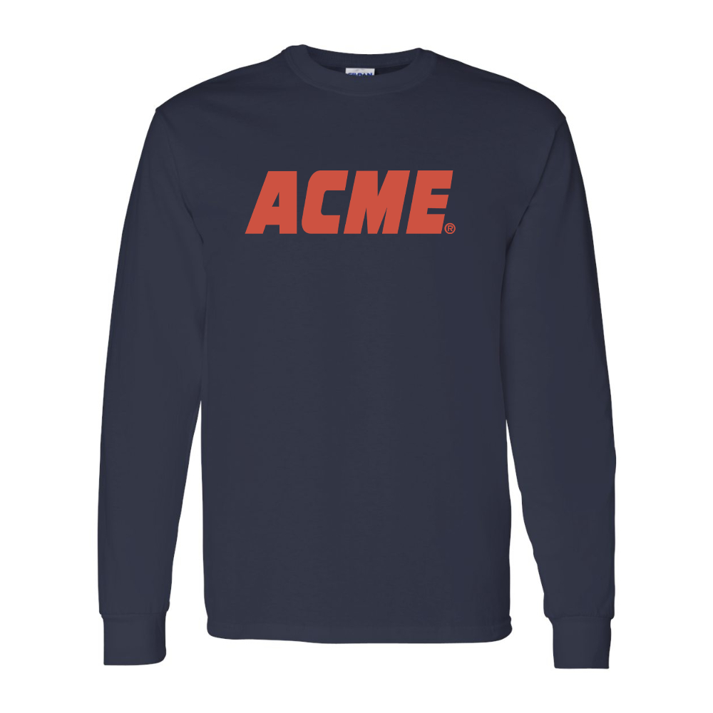 Men's ACME Logo Gildan Heavy Cotton Long Sleeve T-Shirt