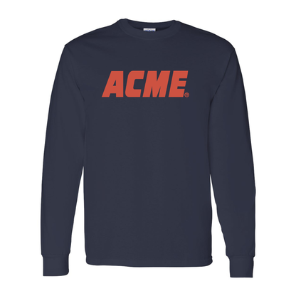 Men's ACME Logo Gildan Heavy Cotton Long Sleeve T-Shirt
