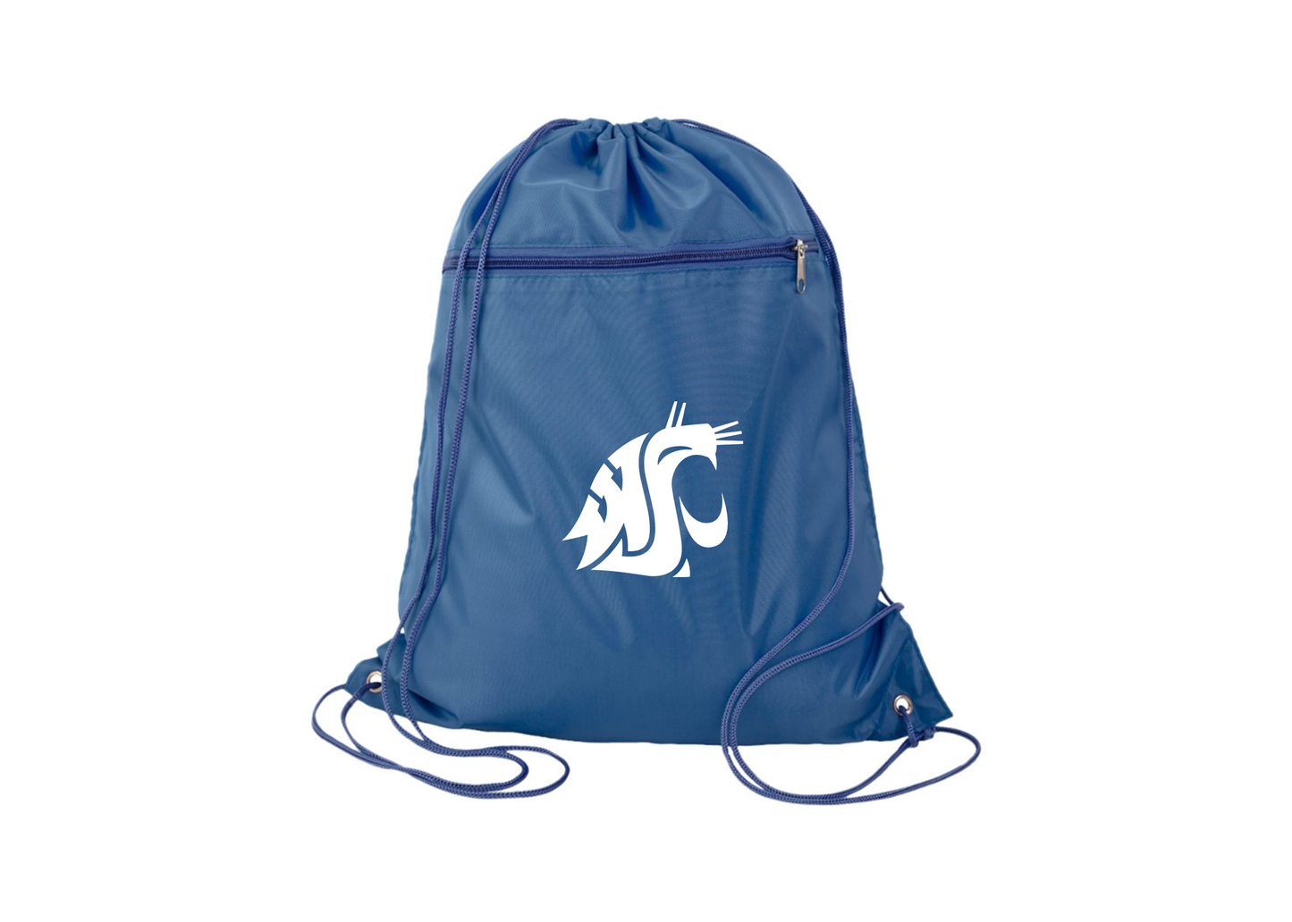 Washington State Cougars Q-Tees - Polyester Cinchpack