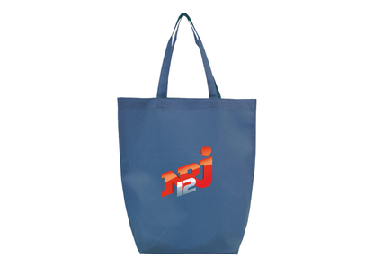 NRJ 12 Logo Q-Tees Non-Woven Gusset Bottom Tote