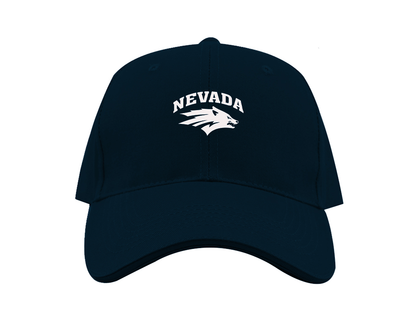 Nevada Wolf Pack Logo Dad Baseball Cap Hat