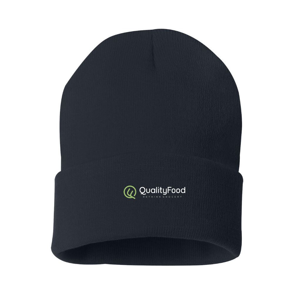Quality Food Logo Beanie Hat