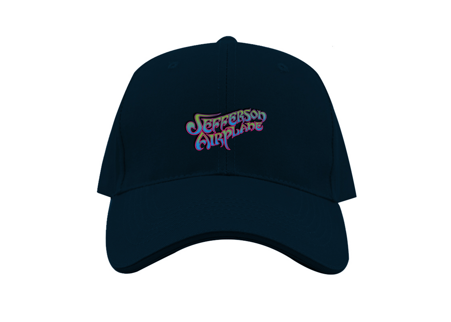 Jefferson Airplane Logo Dad Baseball Cap Hat