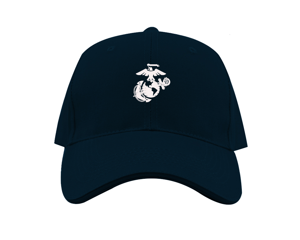 USMC Symbol Dad Baseball Cap Hat