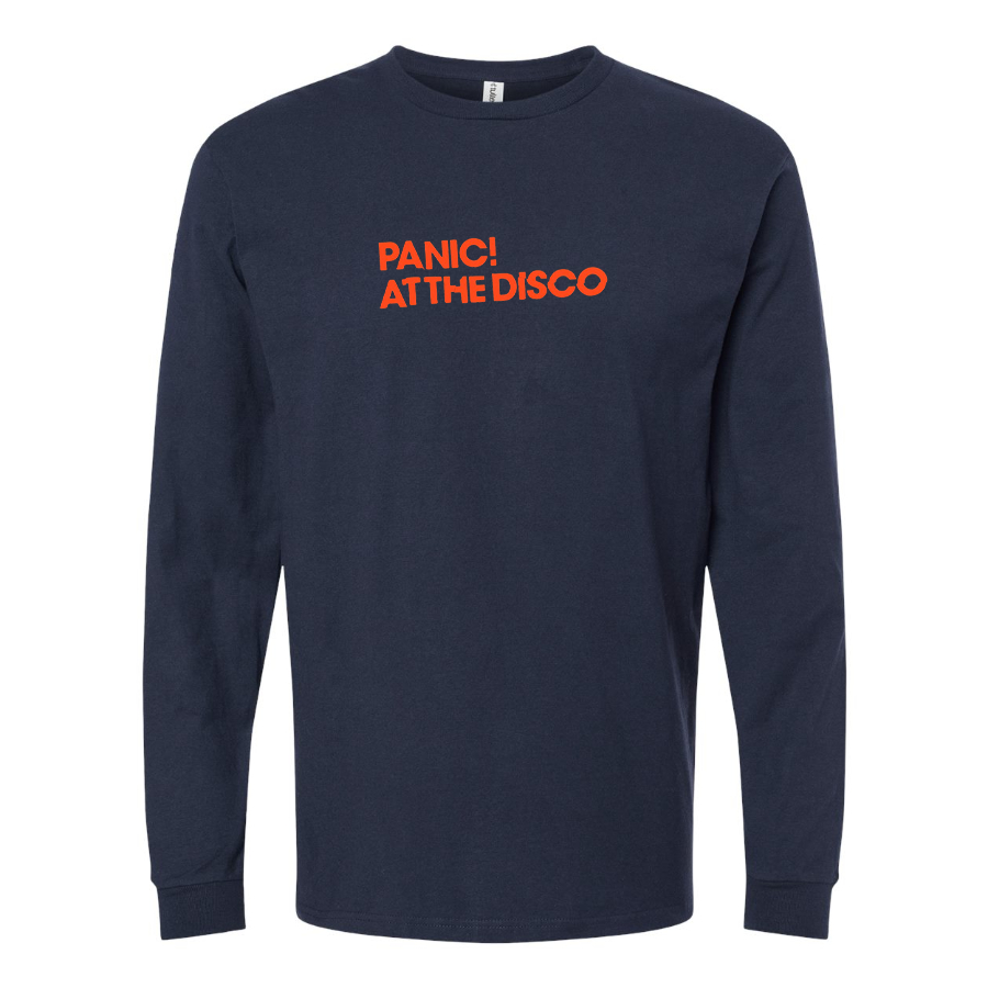 Men's Panic! At The Disco Logo Long Sleeve T-Shirt