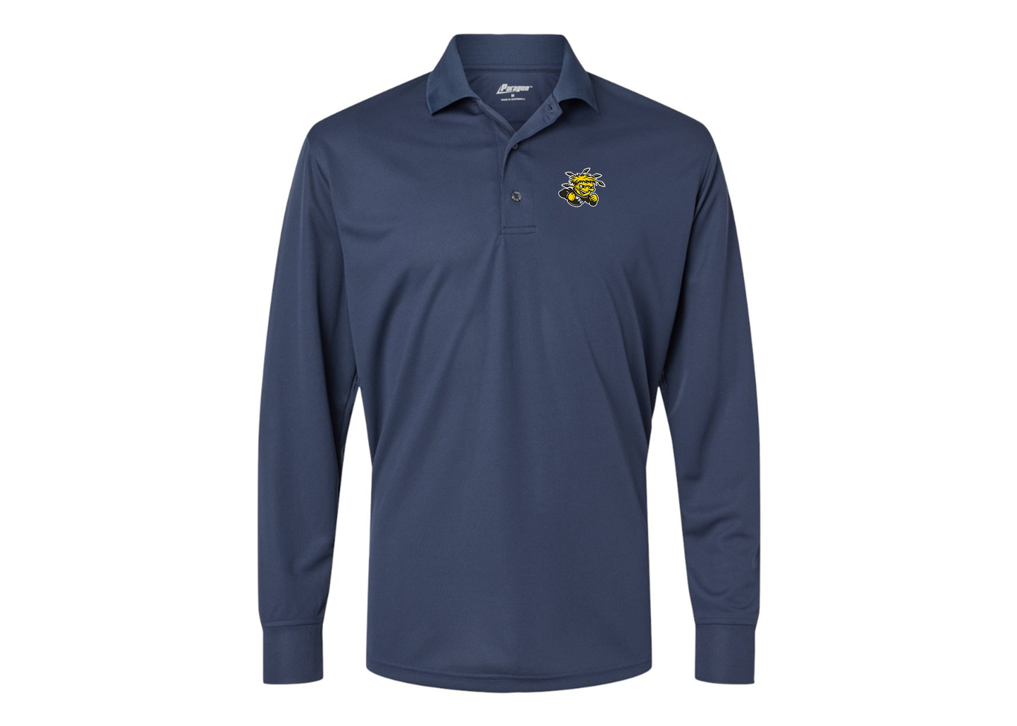 Men's Wichita State Shockers Paragon Prescott Long Sleeve Polo