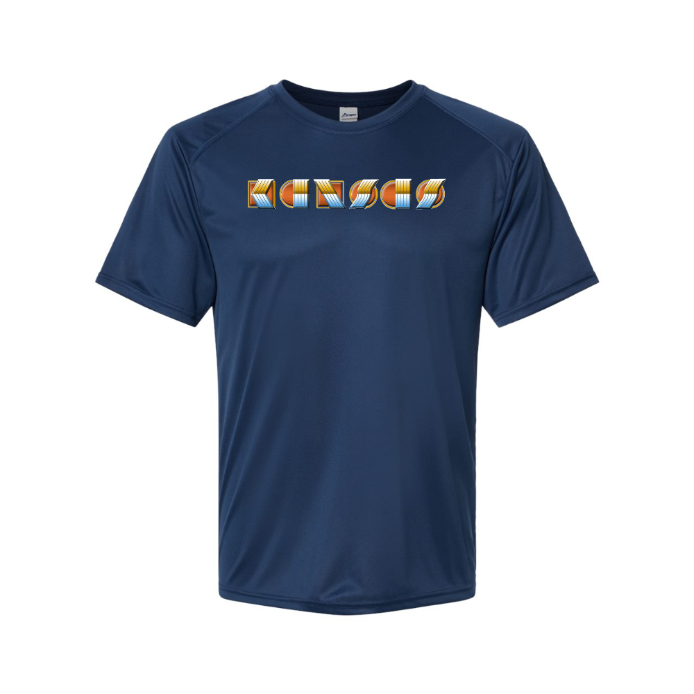 Men's Kansas Logo Polyester T-Shirt