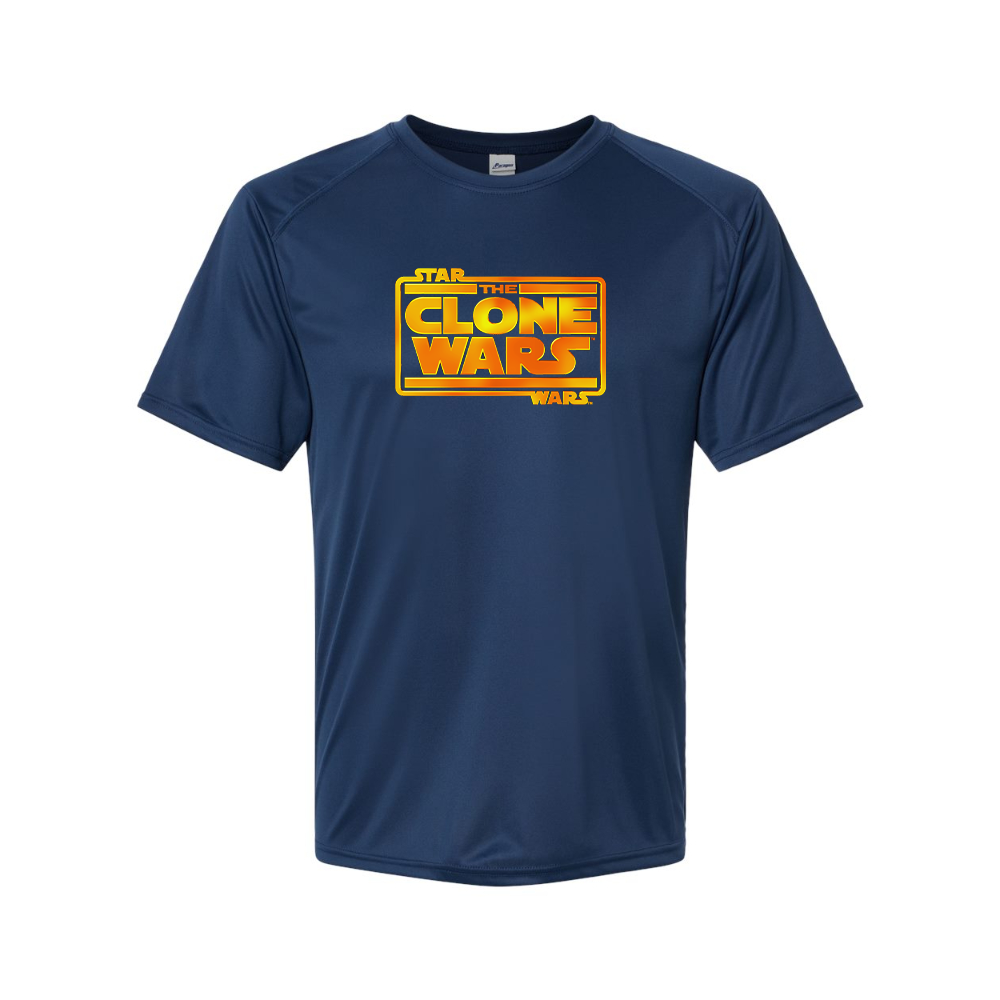 Men's The Clone wars Logo Polyester T-Shirt