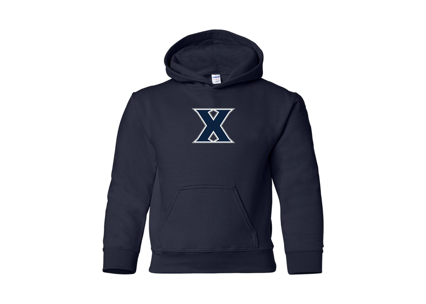Youth Xavier Musketeers Gildan Heavy Blend  Hooded Sweatshirt