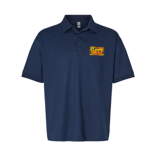 Men's The Clone wars Logo Dry Blend Polo