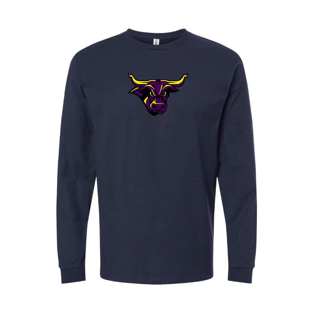 Youth Minnesota State Mavericks Logo Cotton Long Sleeve T-Shirt