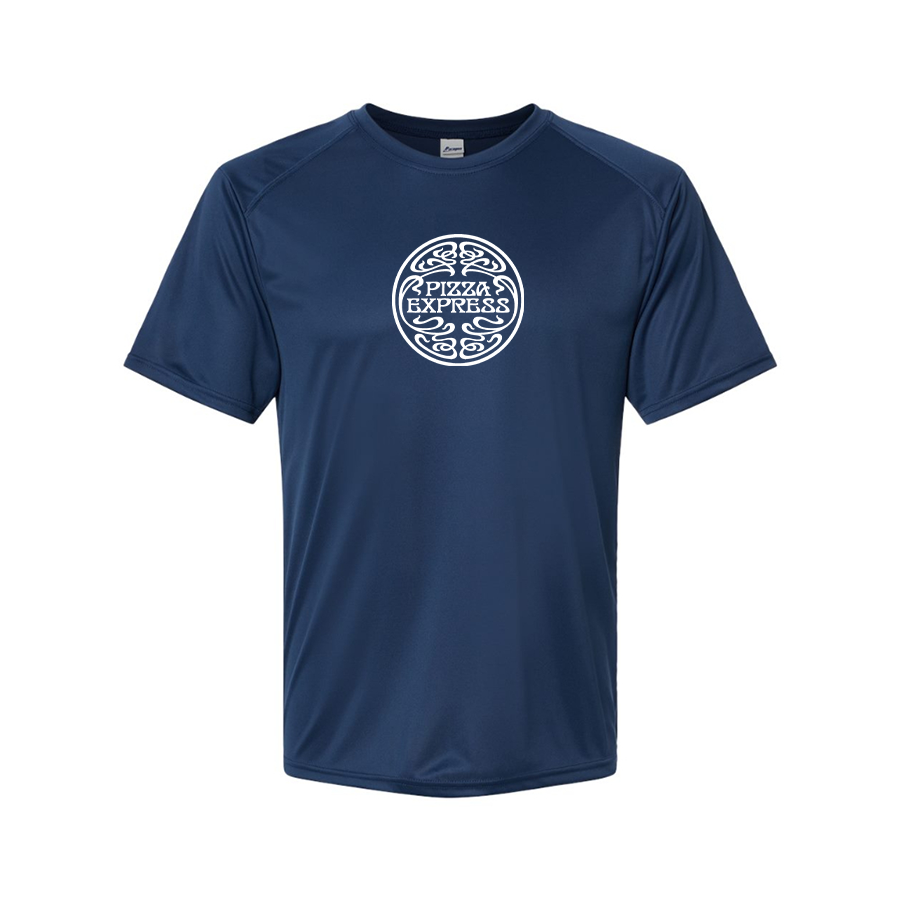 Men's Pizza Express Logo Polyester T-Shirt