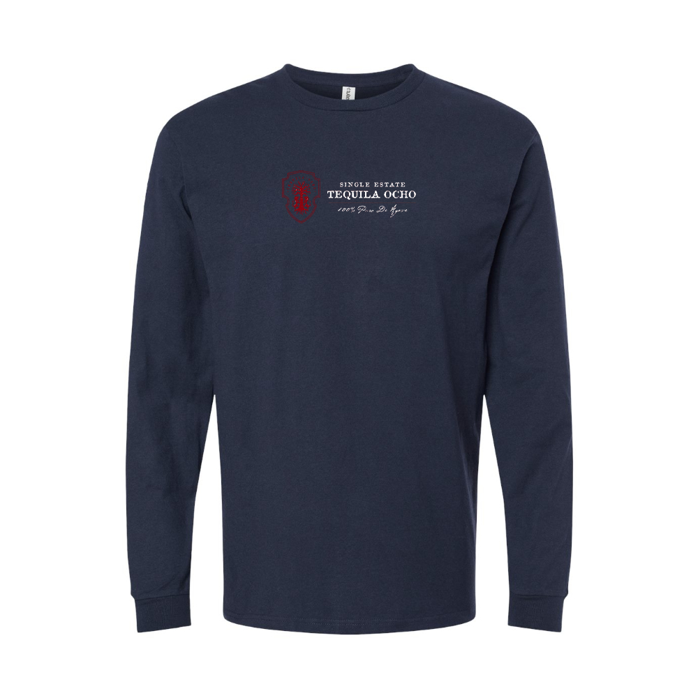 Men's Tequila Ocho Logo Long Sleeve T-Shirt