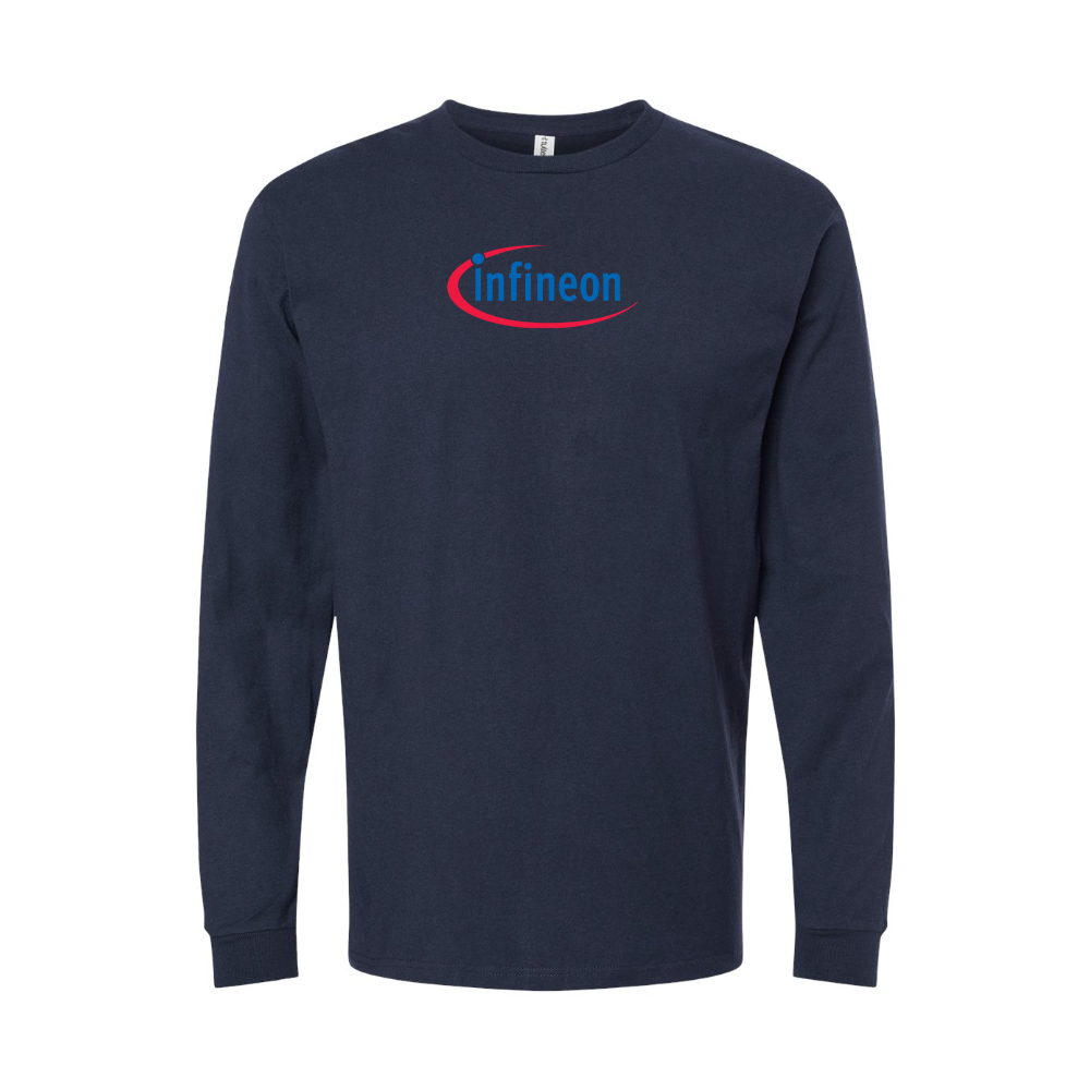 Youth Infineon Logo Cotton Long Sleeve T-Shirt