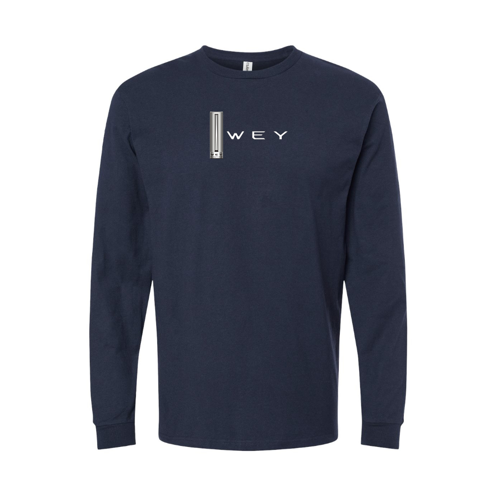 Youth WEY Logo Cotton Long Sleeve T-Shirt