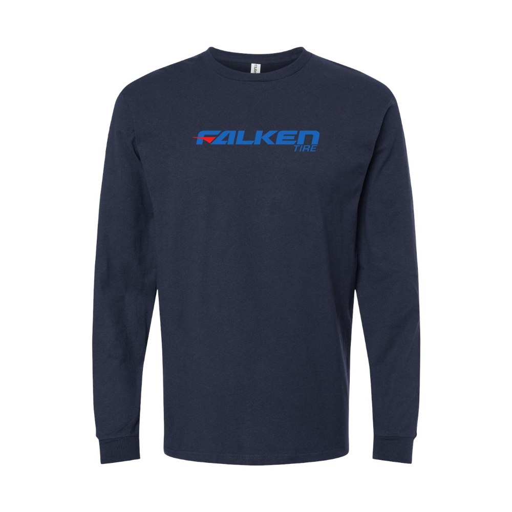 Youth Falken Tire Logo Cotton Long Sleeve T-Shirt