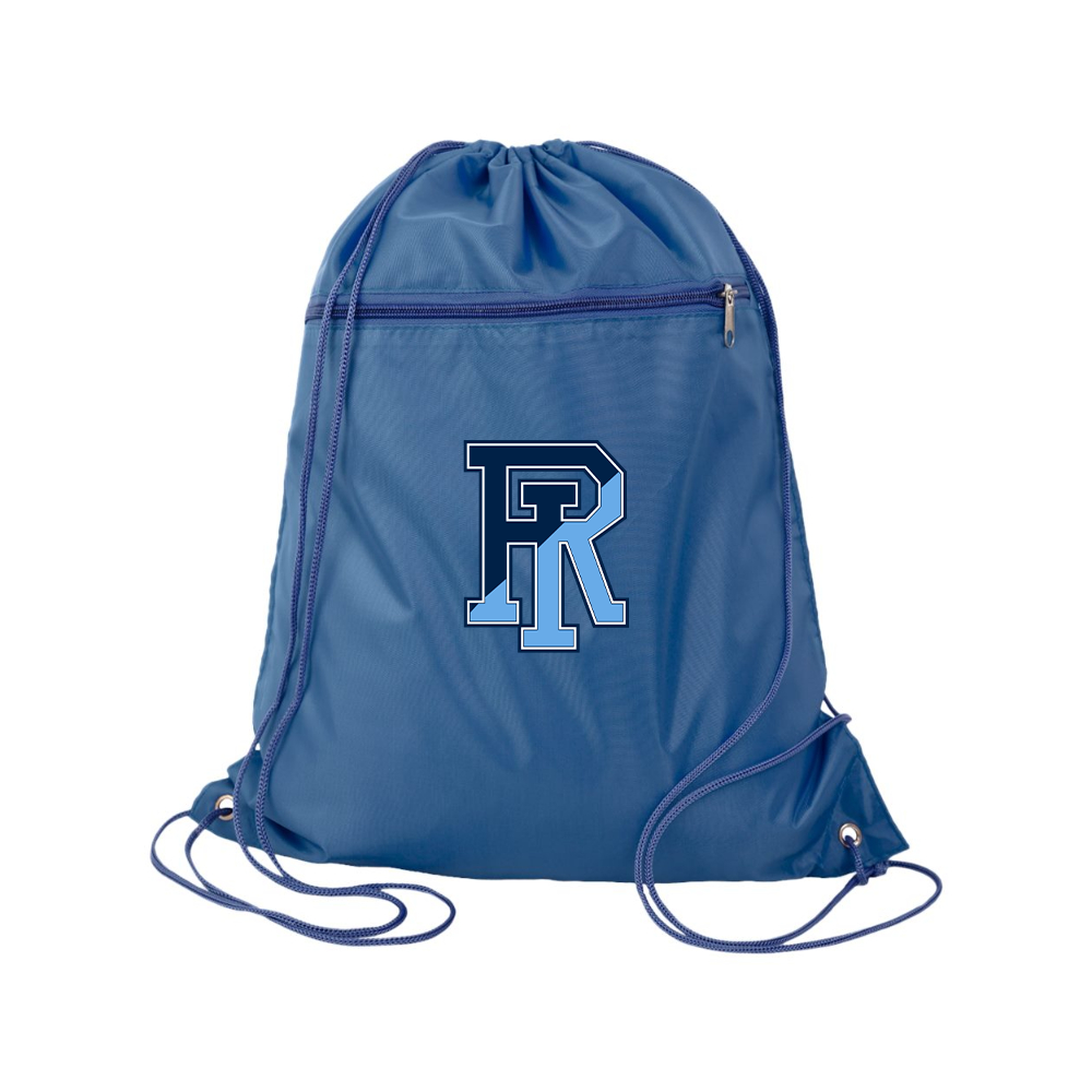 Rhode Island Rams Logo Q-Tees - Polyester Cinchpack