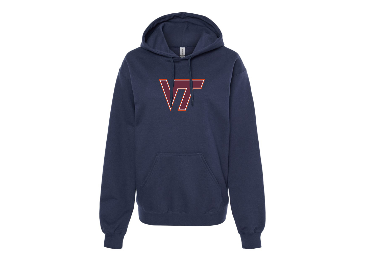 Men's Virginia Tech Hokies Softstyle Midweight Hooded Sweatshirt