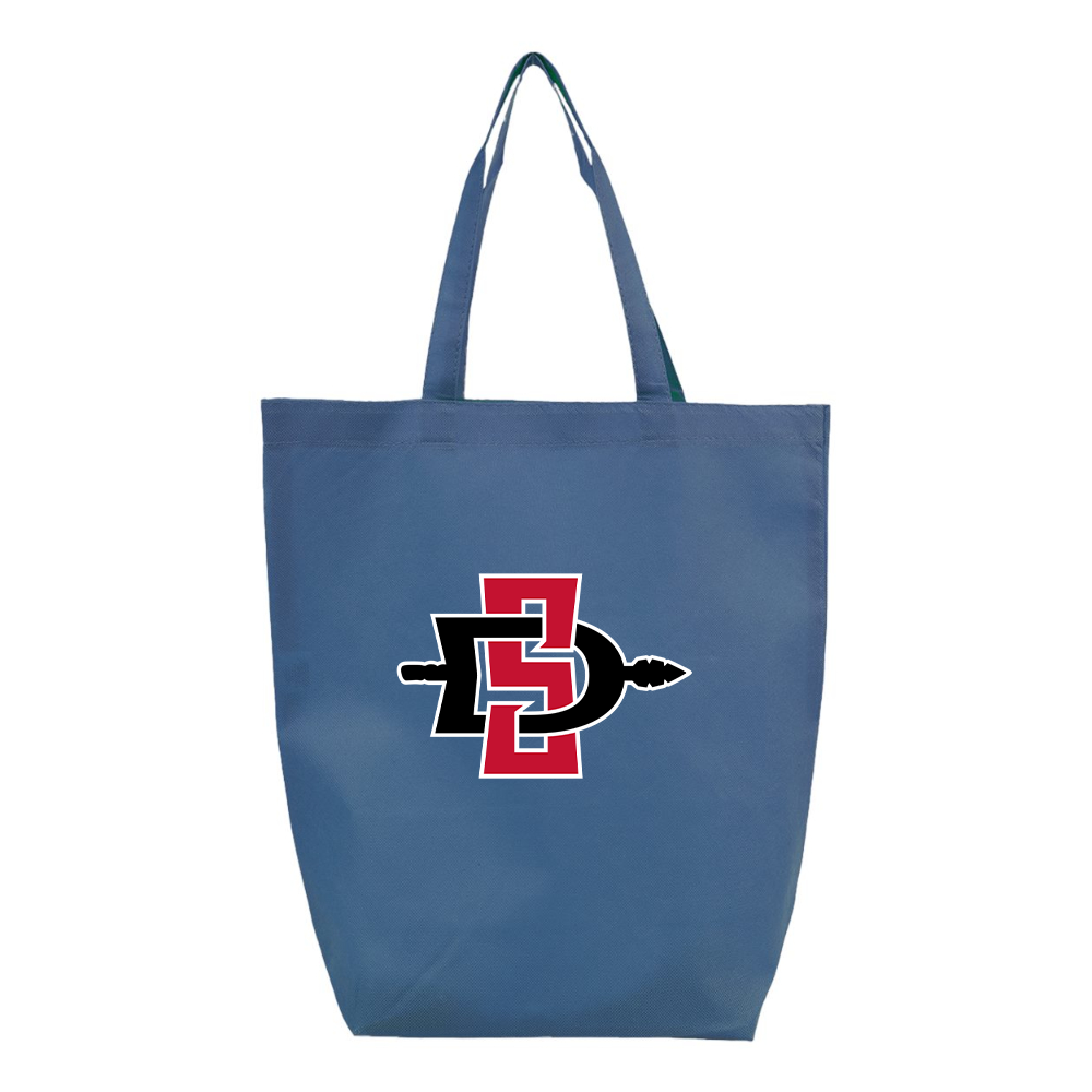 San Diego State Aztecs Logo Q-Tees Non-Woven Gusset Bottom Tote