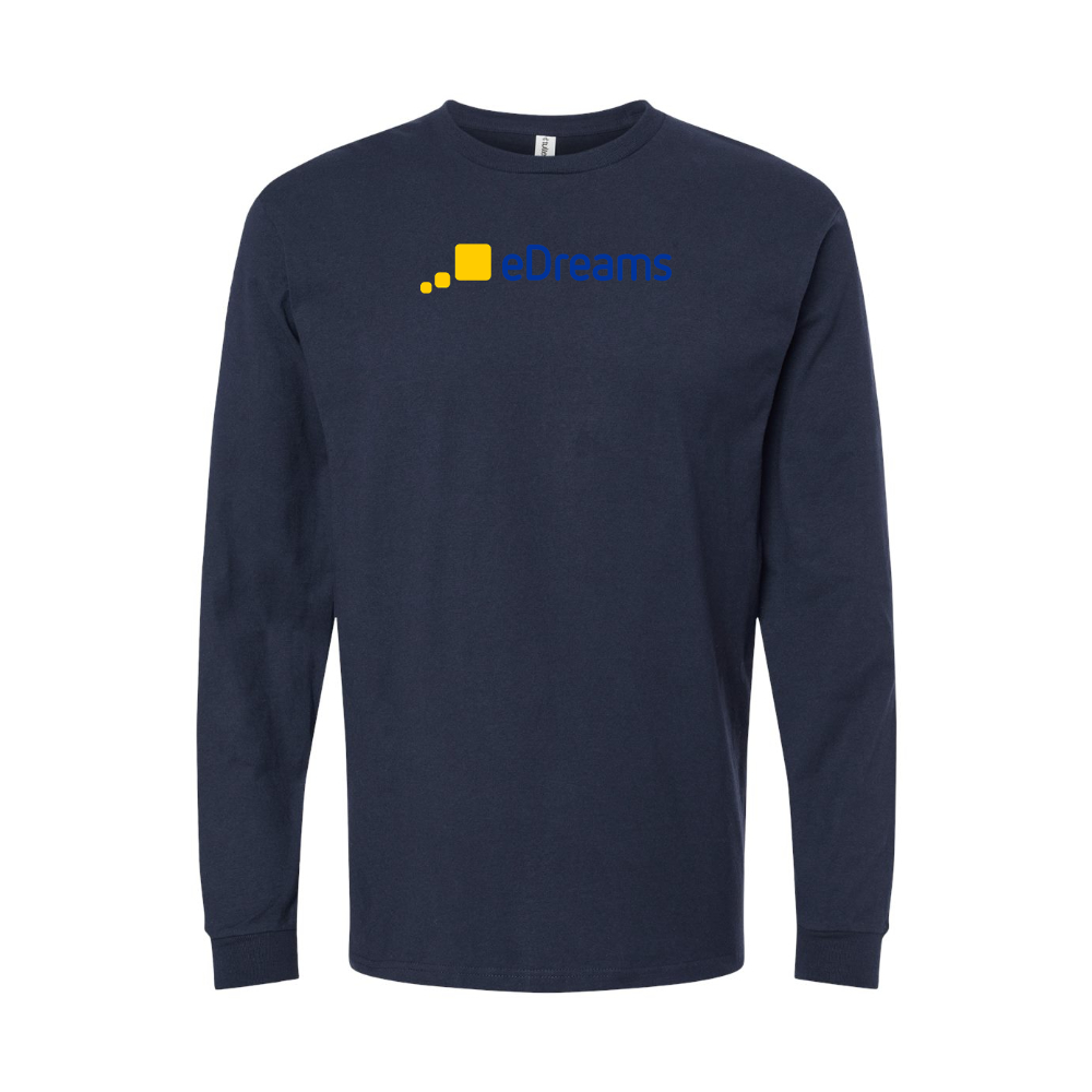 Youth Edreams Logo Cotton Long Sleeve T-Shirt