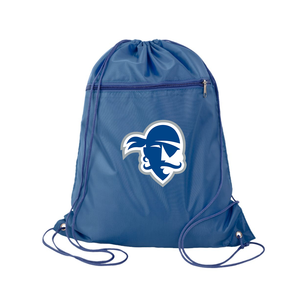 Seton Hall Pirates Logo Q-Tees - Polyester Cinchpack