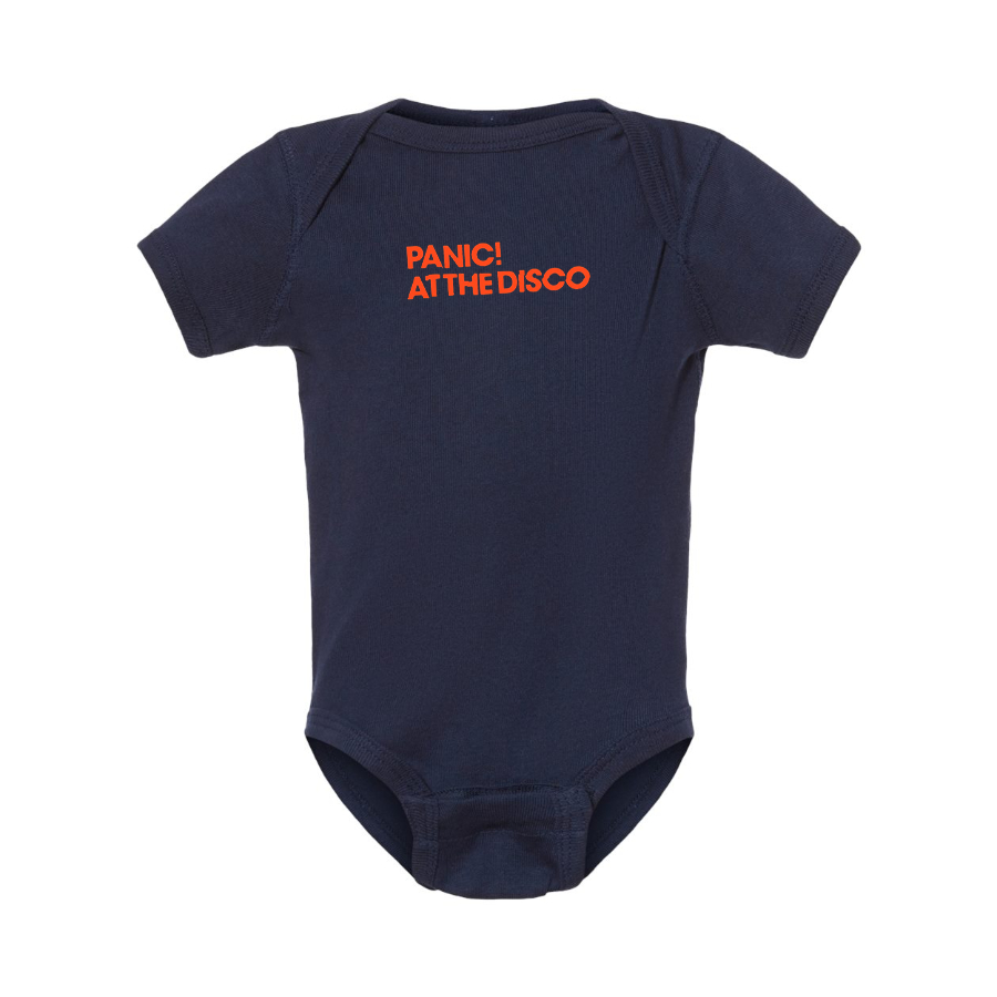 Panic! At The Disco Logo Baby Romper Onesie
