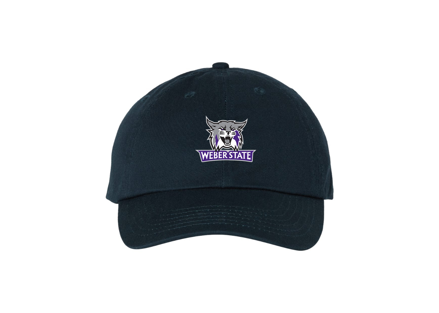 Weber State Wildcats Valucap Adult Bio-Washed Classic Dad Hat