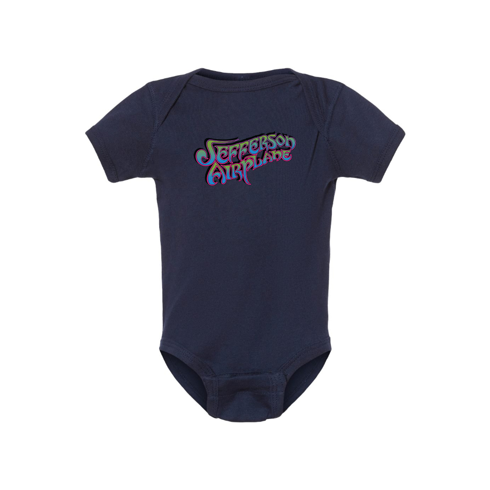 Jefferson Airplane Logo Baby Romper Onesie