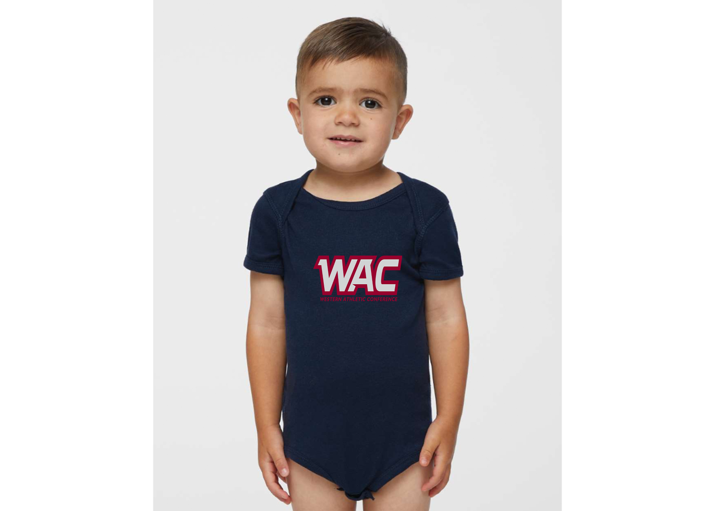 Western Athletic Conference Rabbit Skins Infant Baby Rib Bodysuit