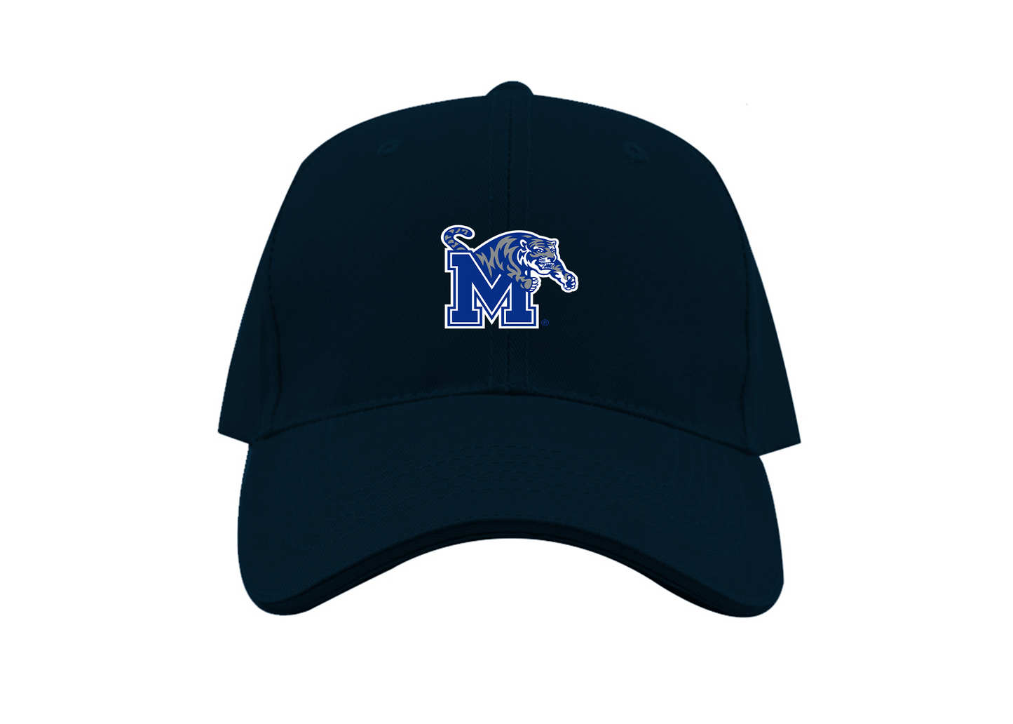Memphis Tigers Logo Dad Baseball Cap Hat