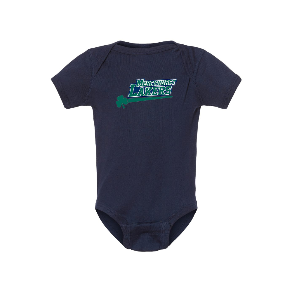 Mercyhurst Lakers Logo Baby Romper Onesie