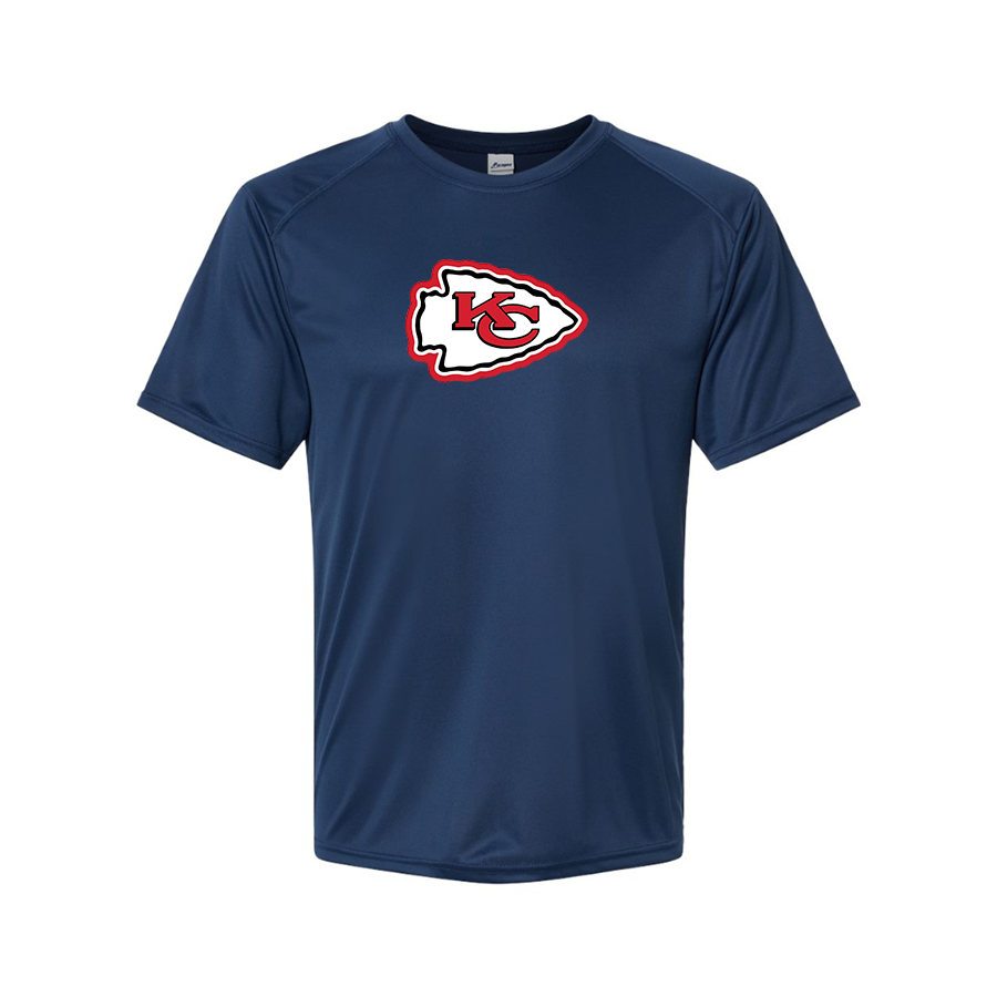 Men's KC Chiefs Logo Polyester T-Shirt