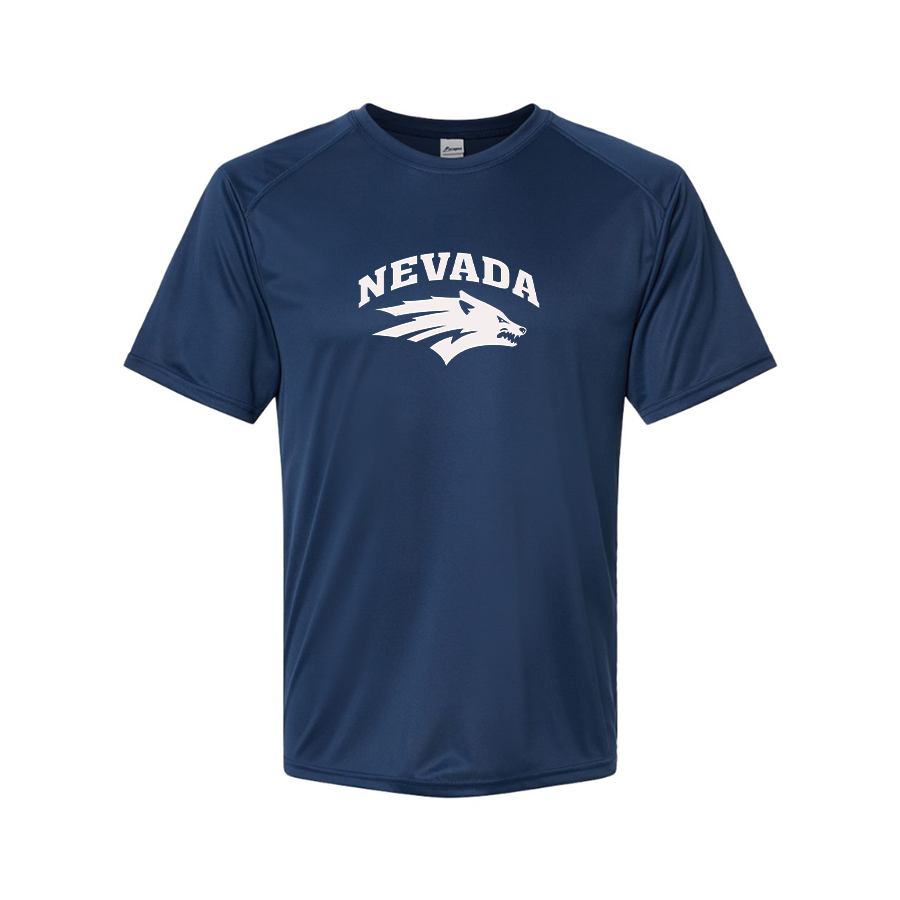Men's Nevada Wolf Pack Logo Polyester T-Shirt