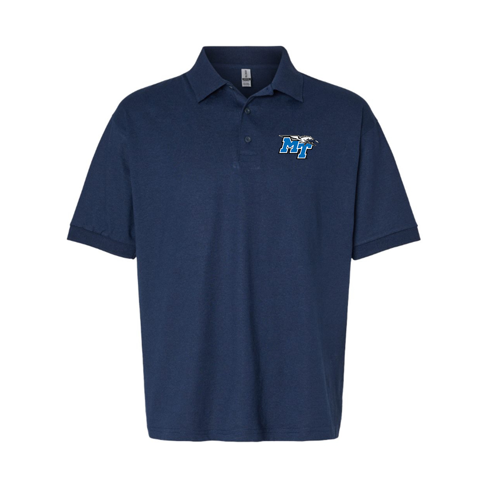 Men's Middle Tennessee Blue Raiders Logo Dry Blend Polo