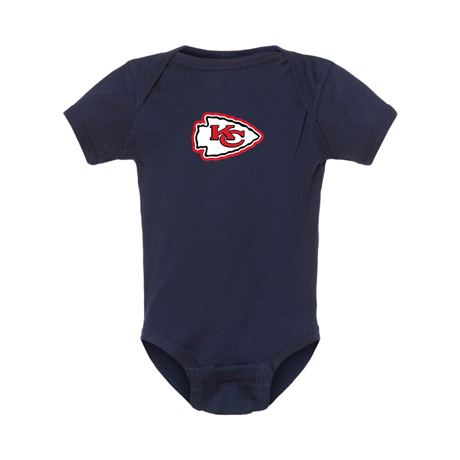 KC Chiefs Logo Baby Romper Onesie