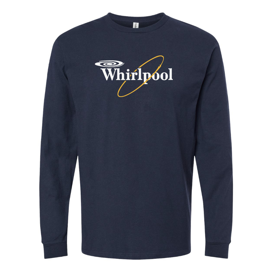 Youth Whirlpool Logo Cotton Long Sleeve T-Shirt