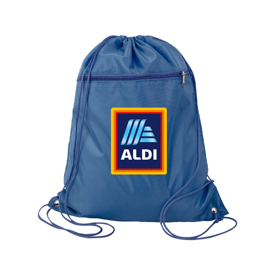 Aldi Logo Q-Tees - Polyester Cinchpack