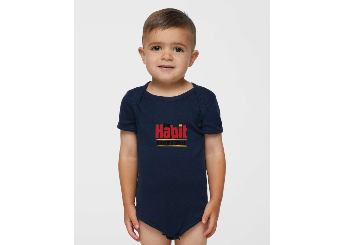 The Habit Burger Grill Rabbit Skins Infant Baby Rib Bodysuit