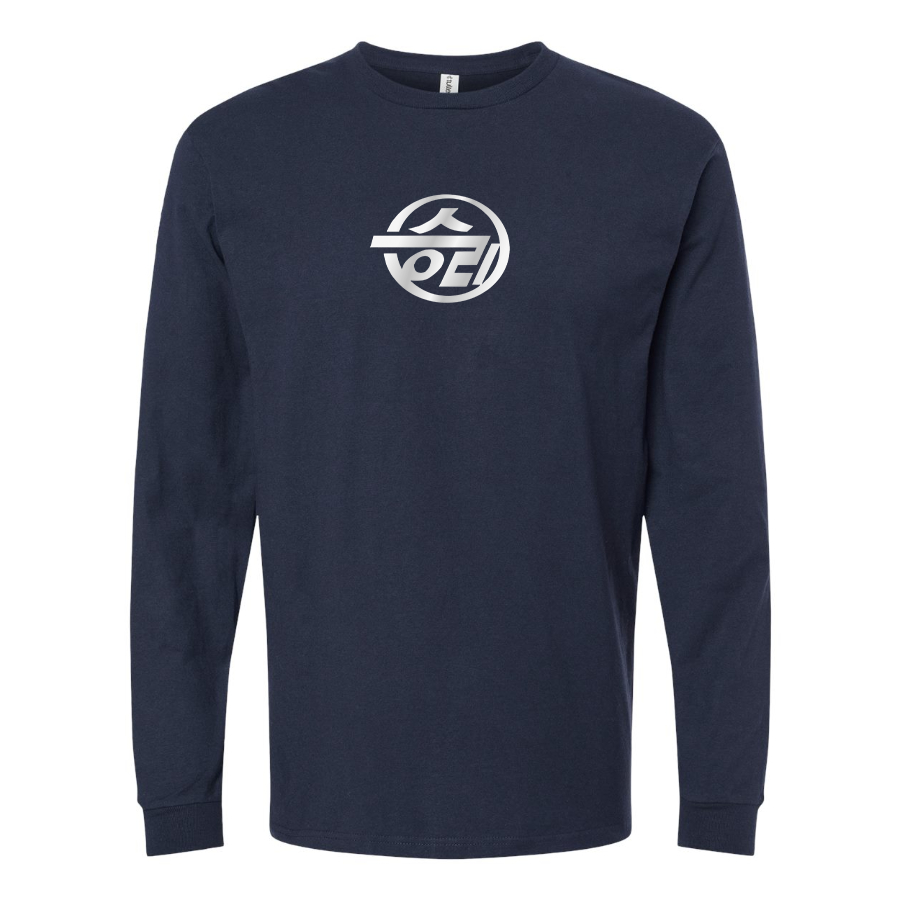 Men's Sungri Motor Plant Logo Long Sleeve T-Shirt