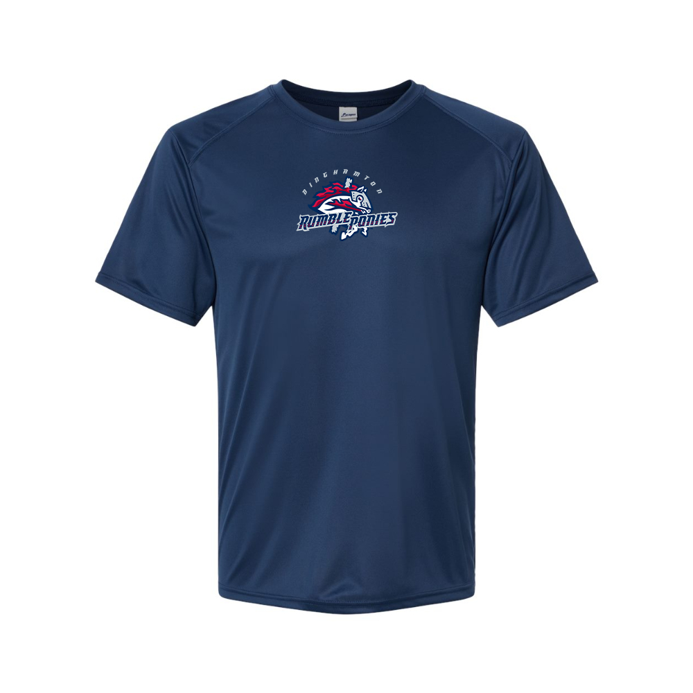 Men's Binghamton Rumble Ponies Logo Polyester T-Shirt