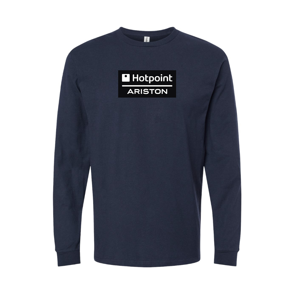 Men's Hotpoint-Ariston Logo Long Sleeve T-Shirt