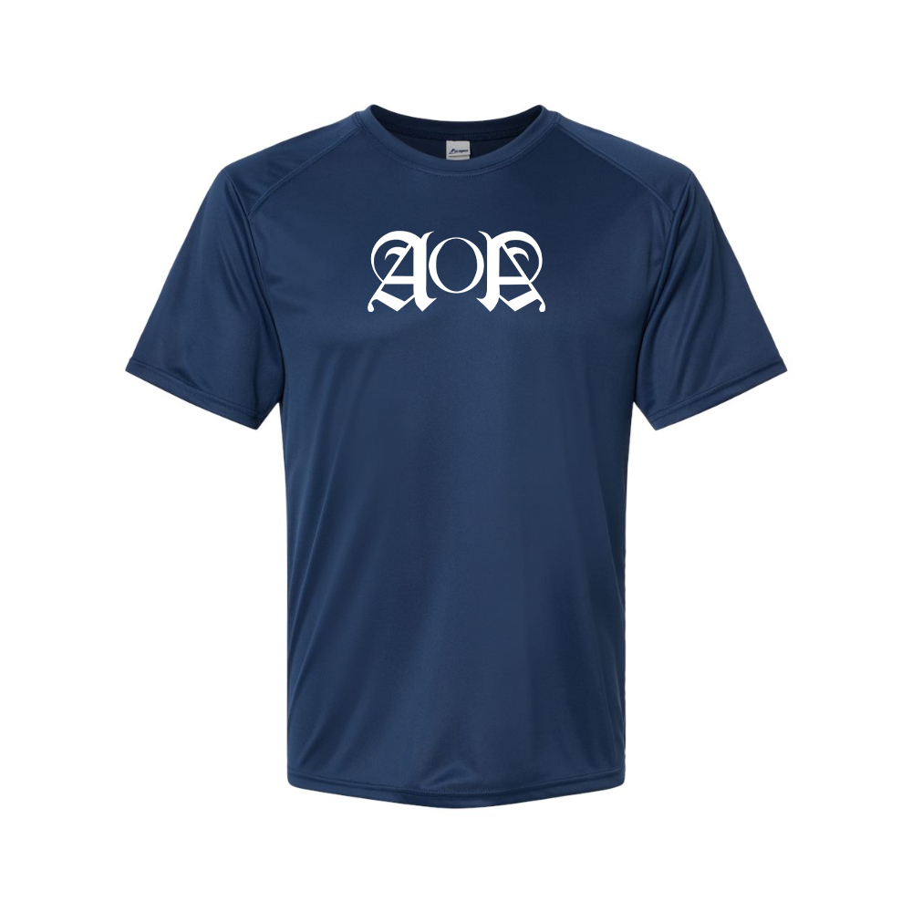 Men's AOA Logo Polyester T-Shirt